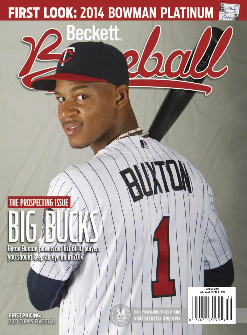 Beckett Baseball Magazine Preview Pages