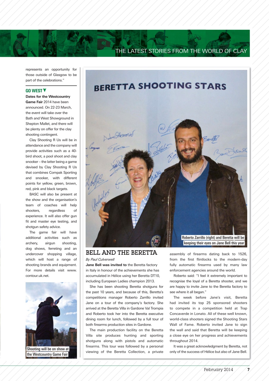 Clay Shooting Preview Pages