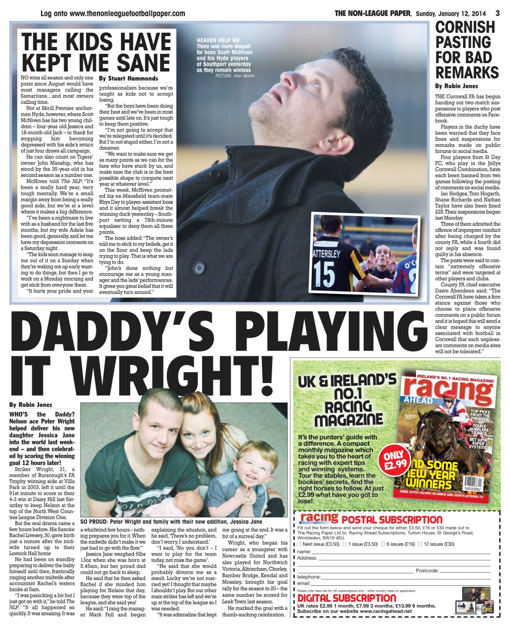 The Non-League Football Paper Preview Pages