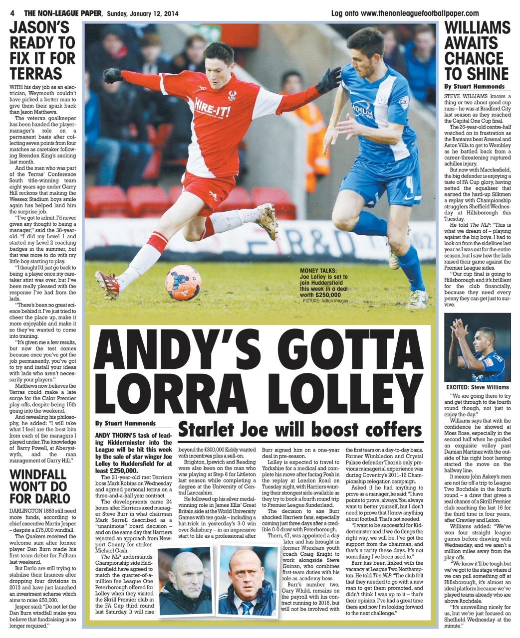 The Non-League Football Paper Preview Pages