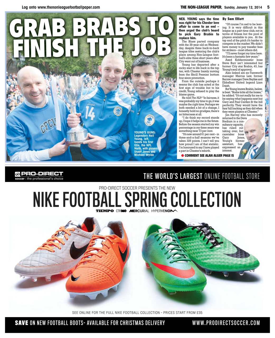 The Non-League Football Paper Preview Pages