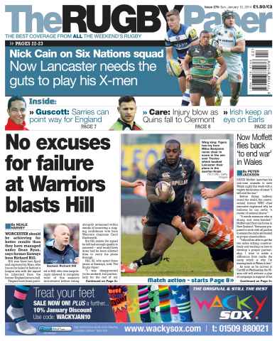 The Rugby Paper issue 12th January 2014