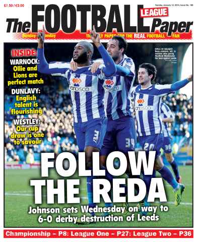 The Football League Paper issue 12th January 2014