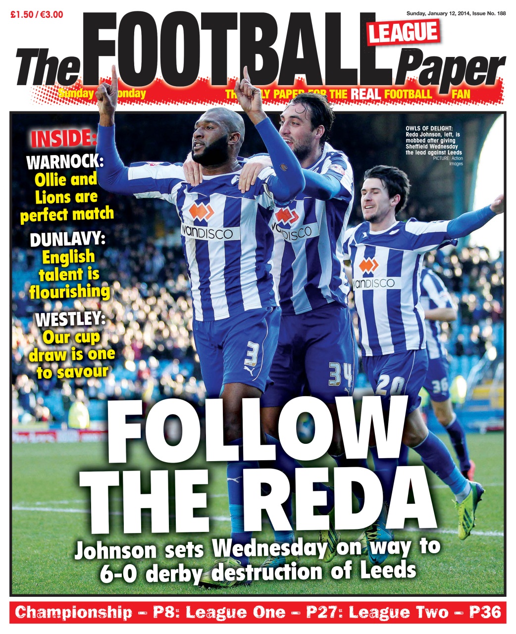 The Football League Paper Preview Pages