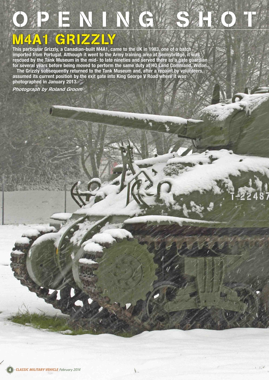 Classic Military Vehicle Preview Pages