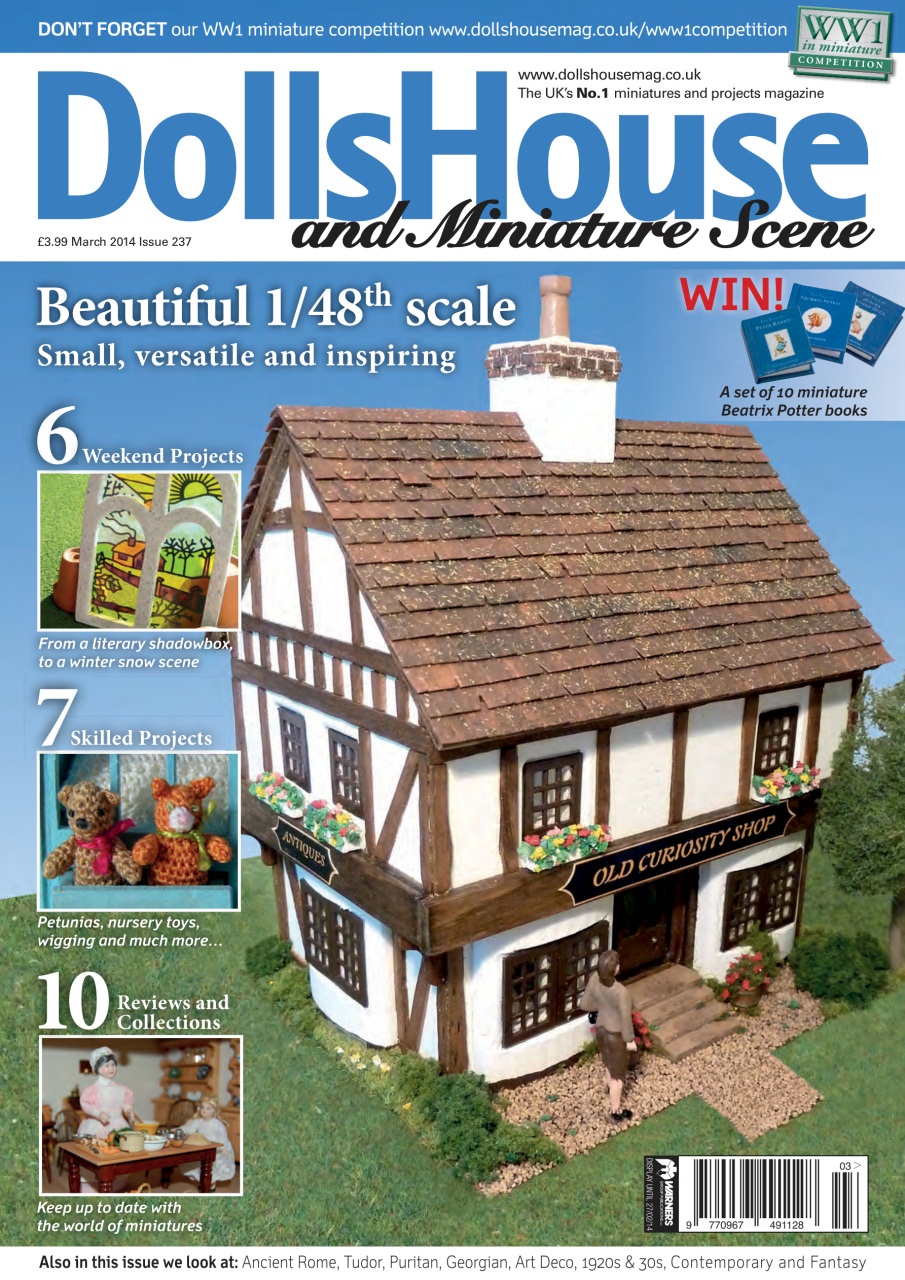 Dolls House and Miniature Scene Preview Pages