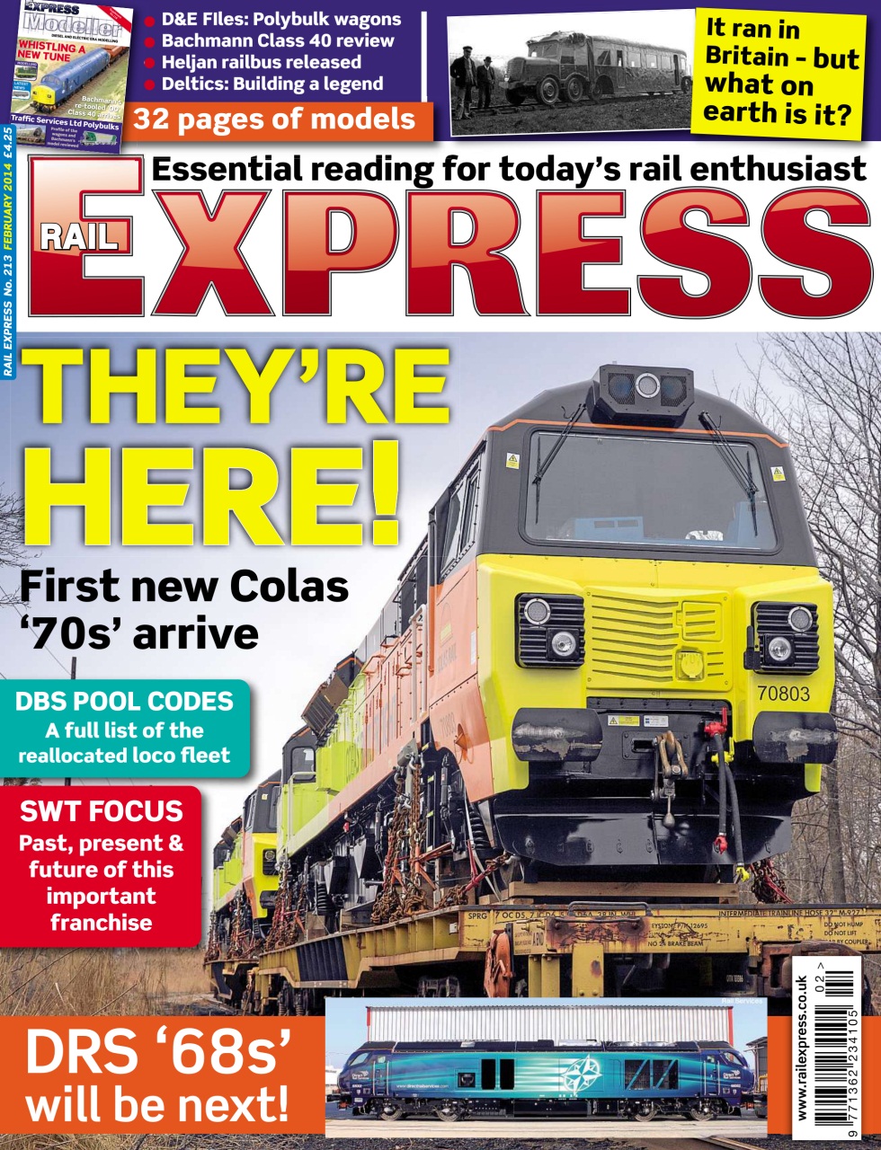 Rail Express Preview Pages