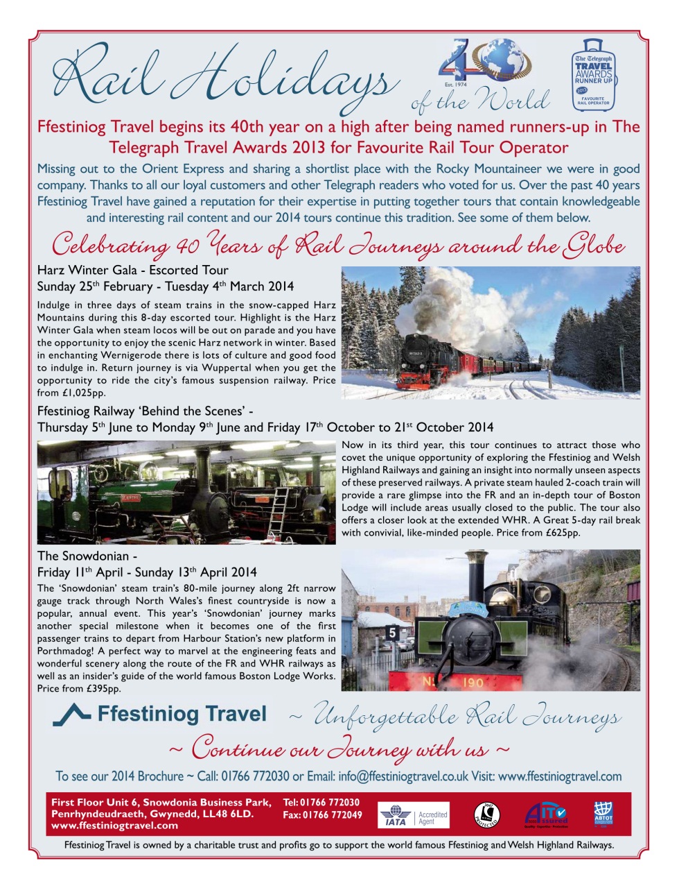 Rail Express Preview Pages