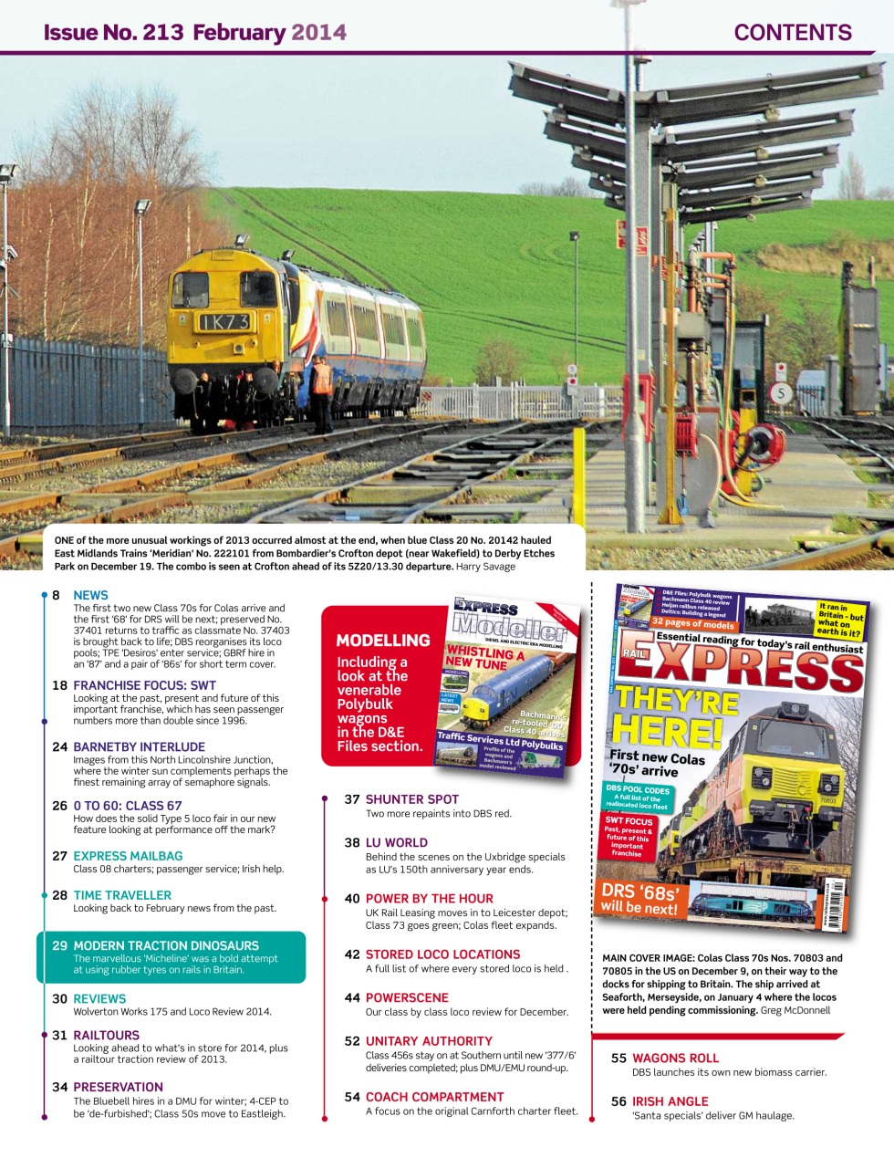 Rail Express Preview Pages