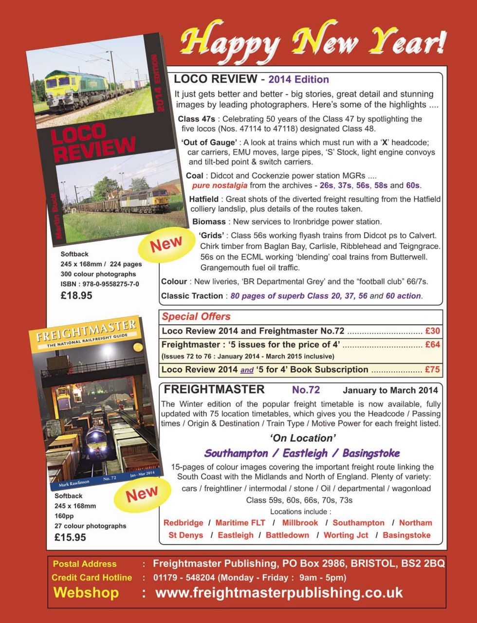 Rail Express Preview Pages