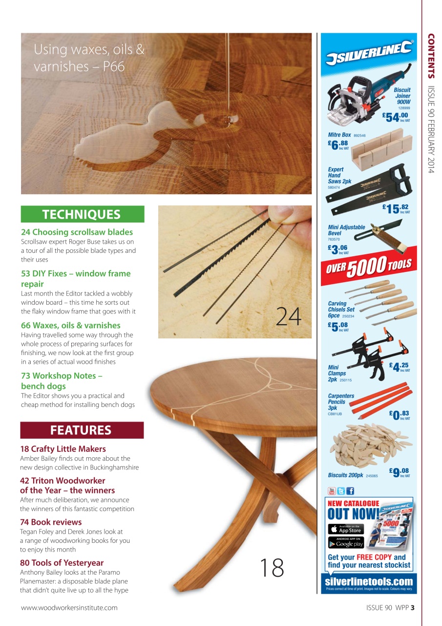 Woodworking Crafts Magazine Preview Pages