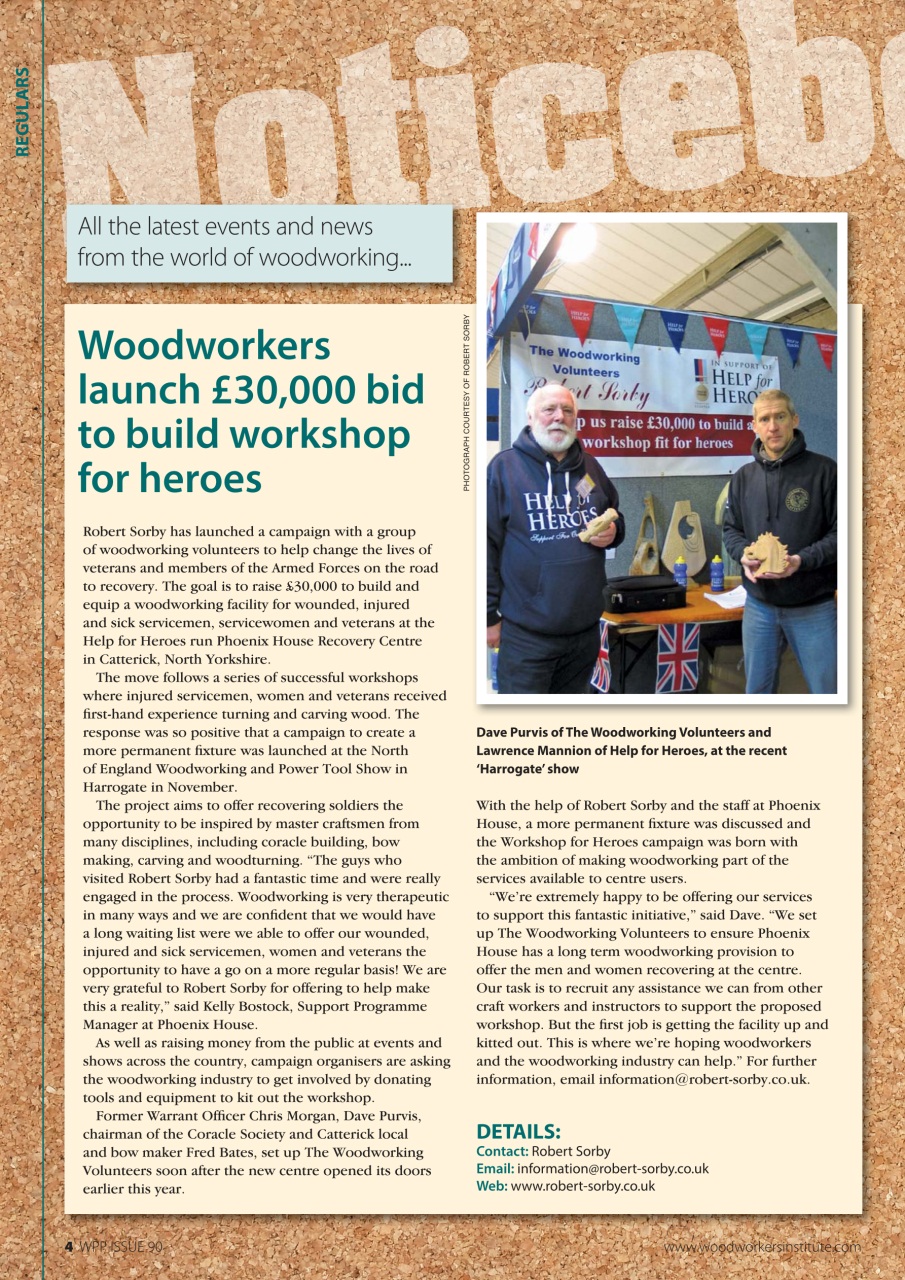 Woodworking Crafts Magazine Preview Pages