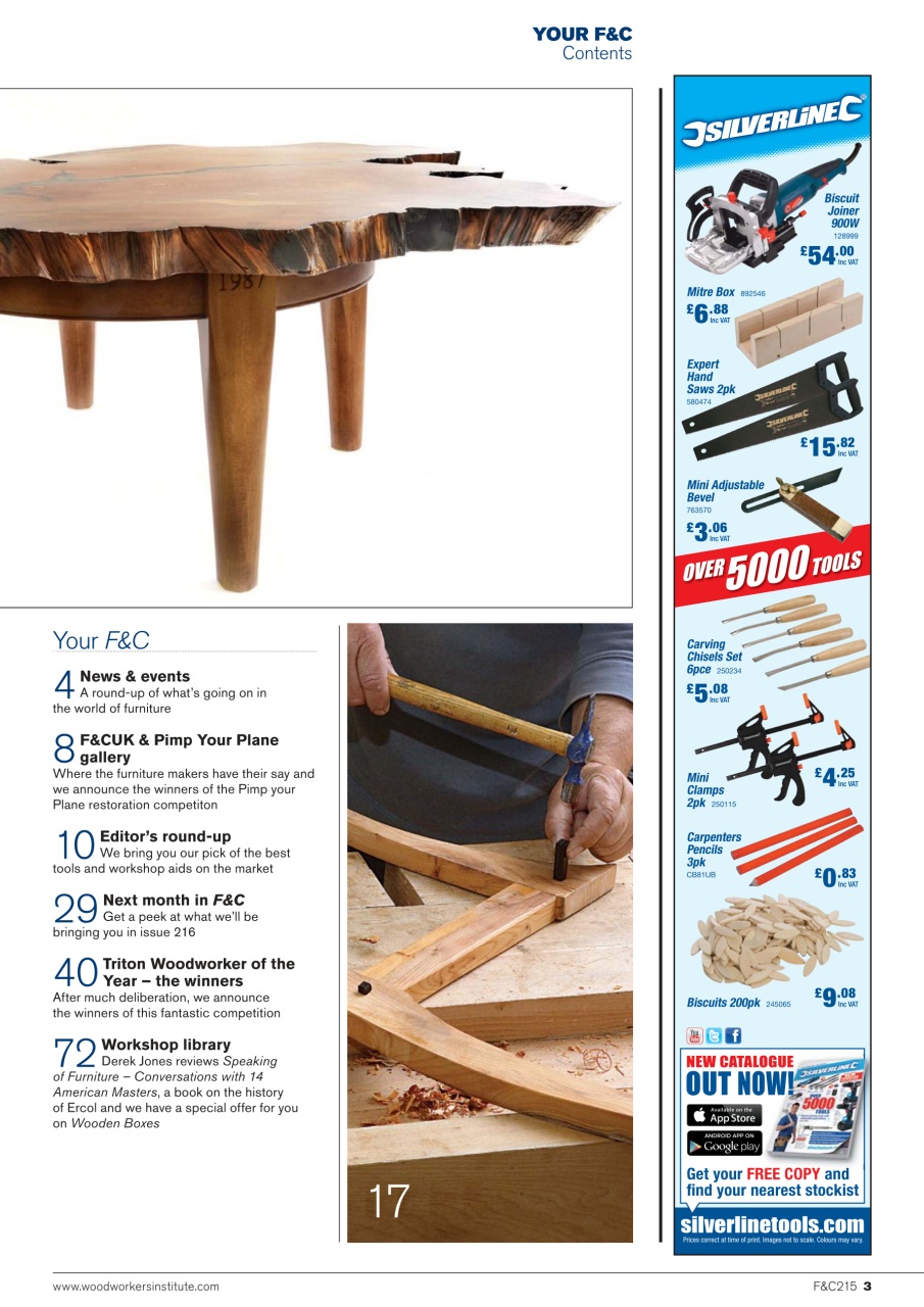 Furniture & Cabinetmaking Preview Pages