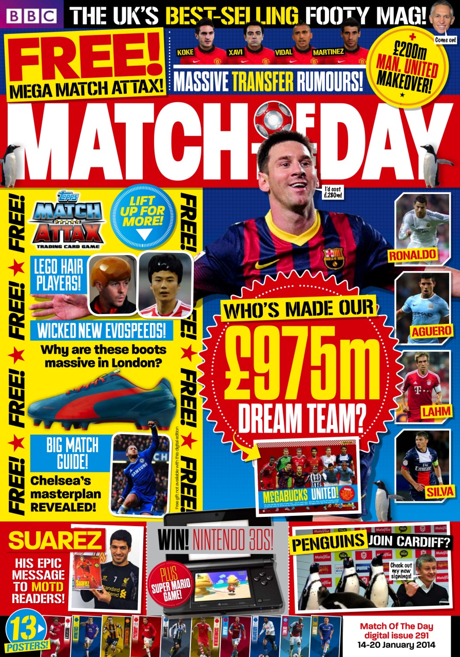 Match of the Day Preview Pages