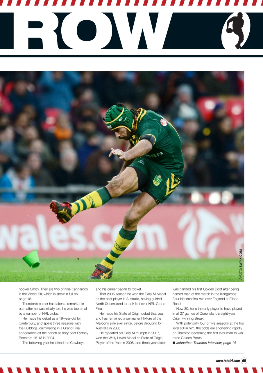 Rugby League World Preview Pages