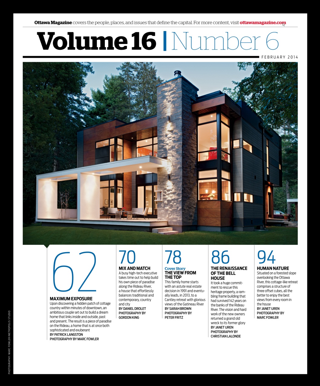 Ottawa Magazine Preview Pages