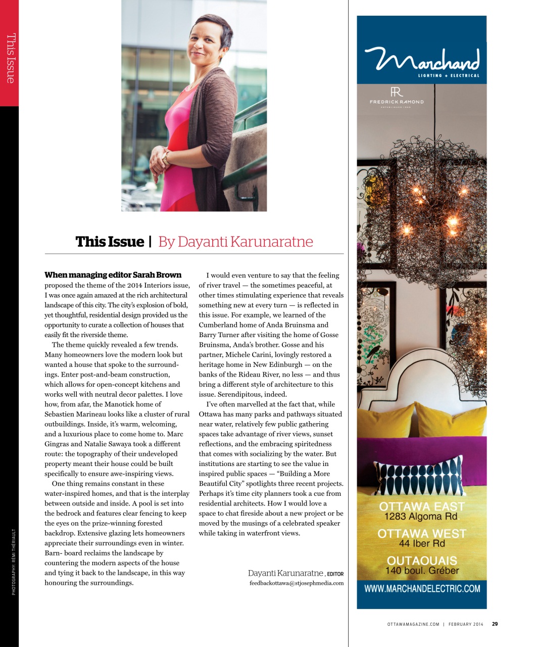 Ottawa Magazine Preview Pages