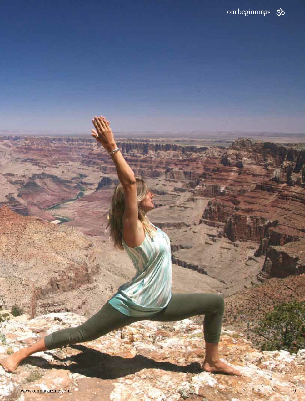 OM Yoga Magazine Preview Pages