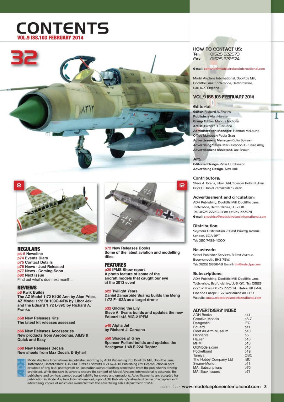 Model Airplane International Preview Pages