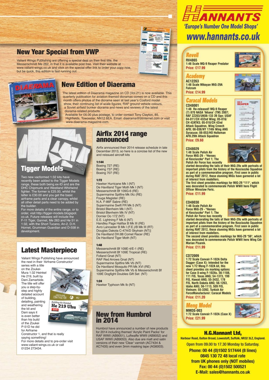 Model Airplane International Preview Pages