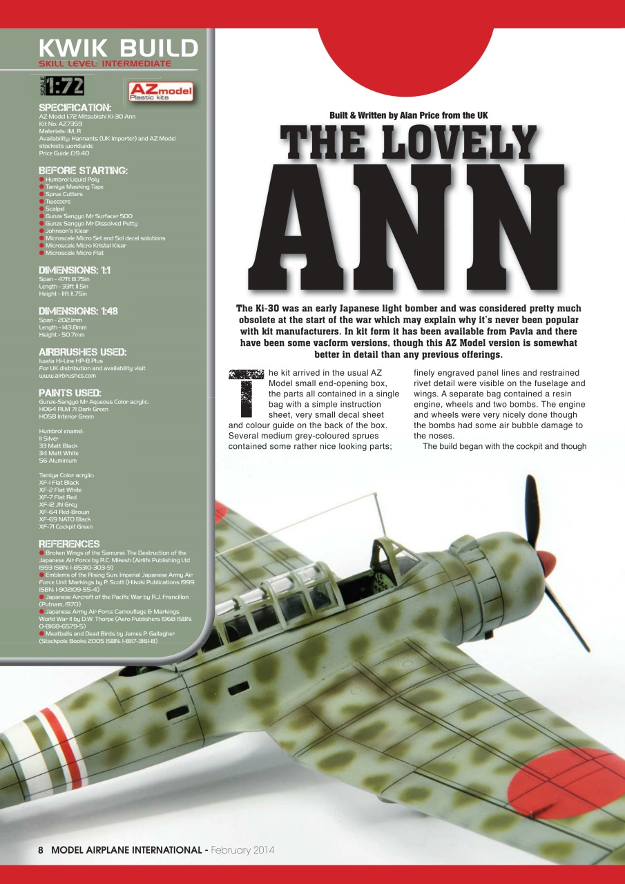 Model Airplane International Preview Pages