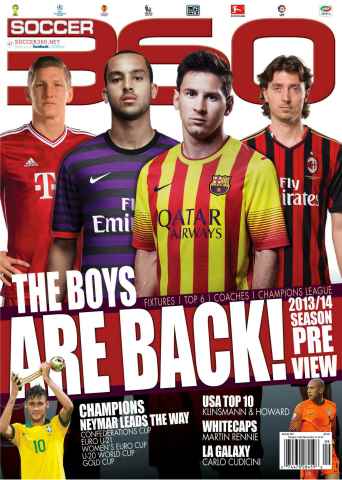 Soccer 360 issue Sept-Oct 2013