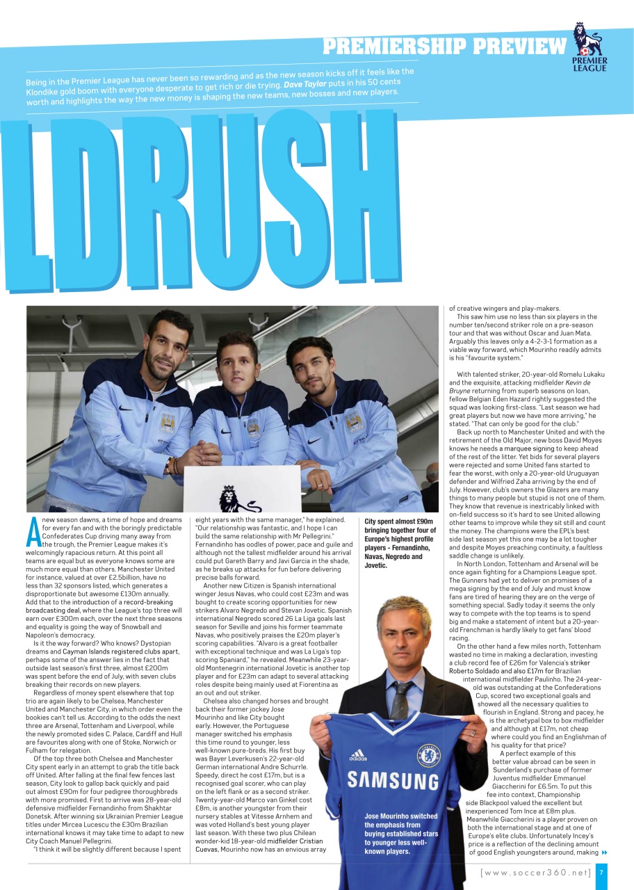 Soccer 360 Preview Pages