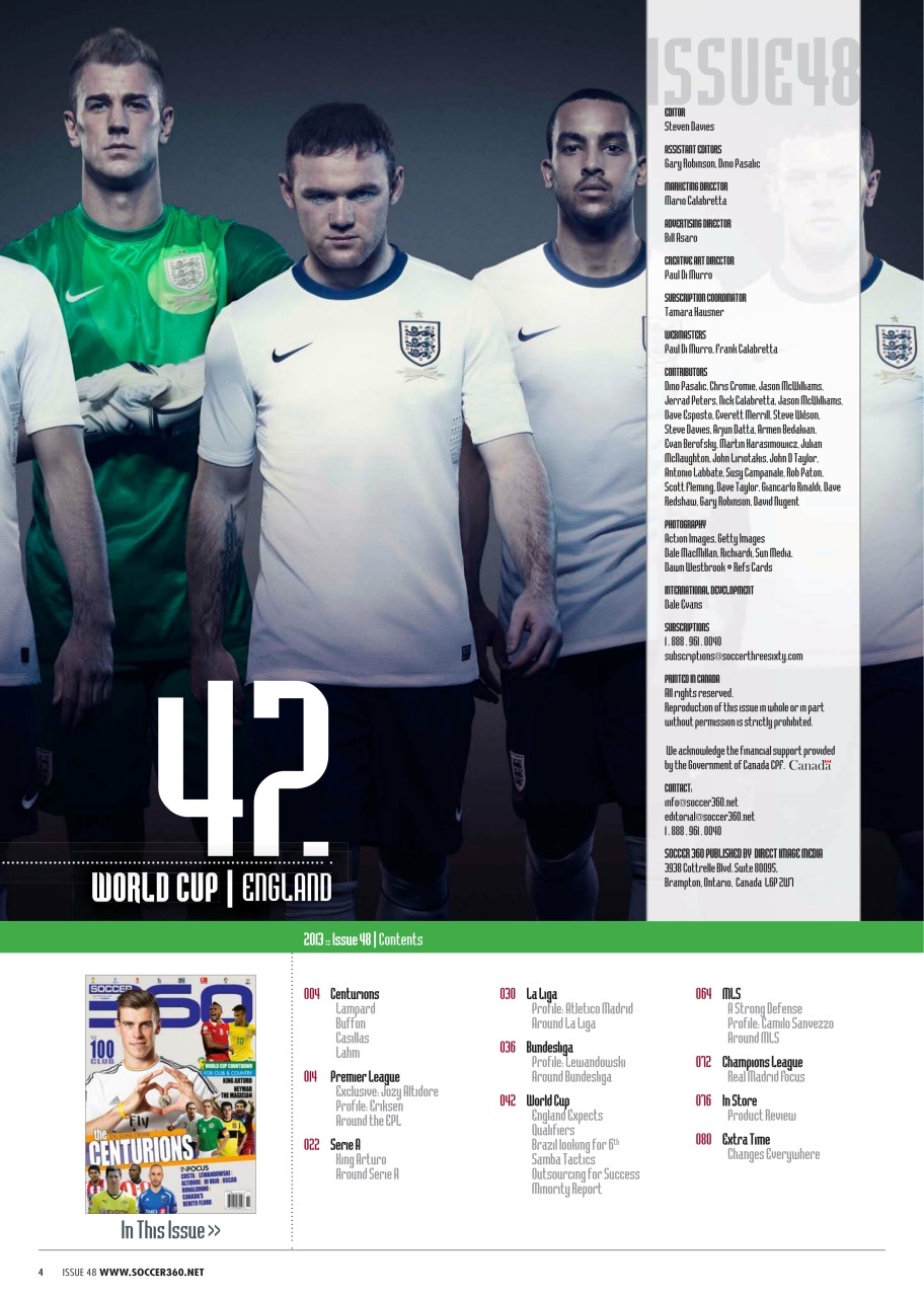 Soccer 360 Preview Pages