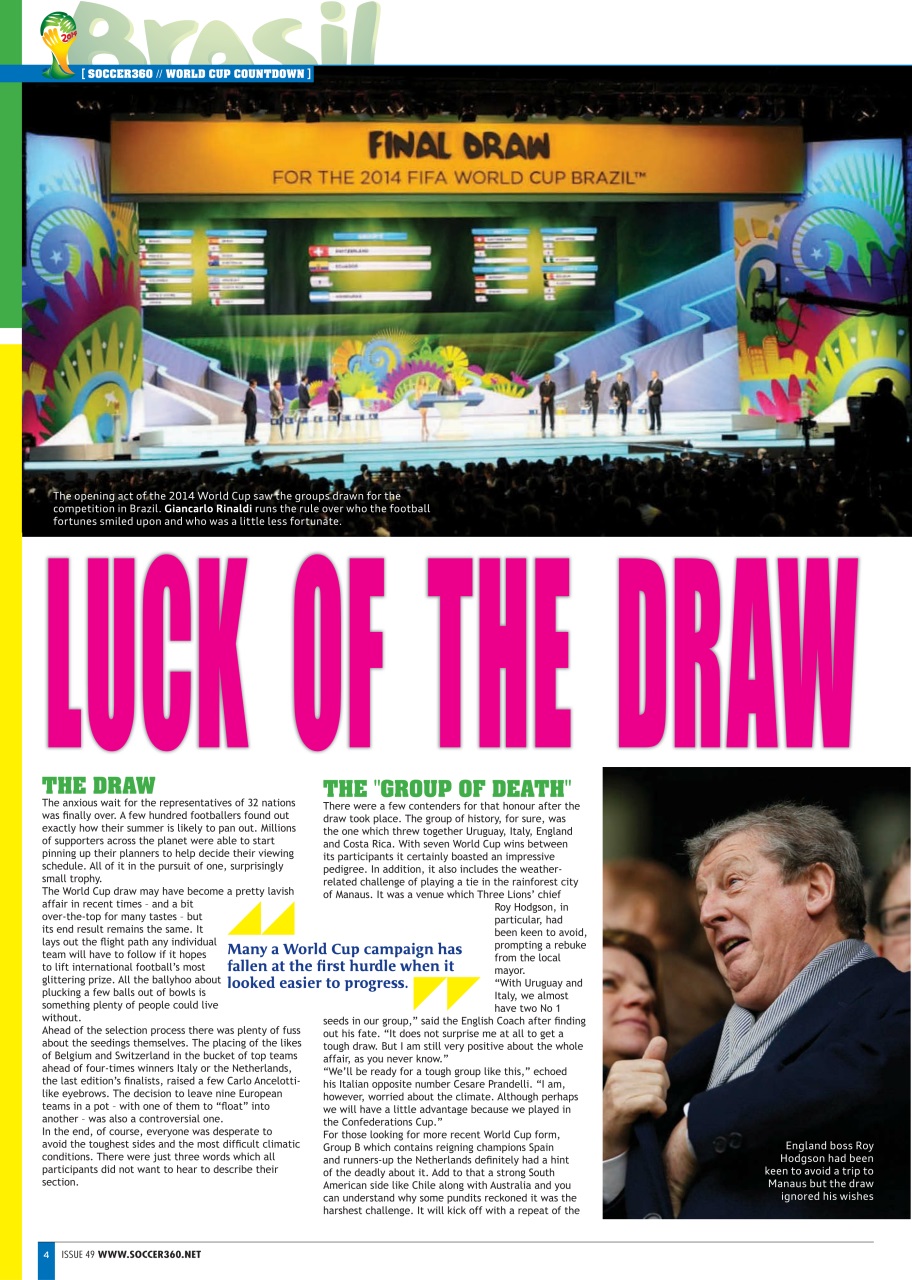 Soccer 360 Preview Pages