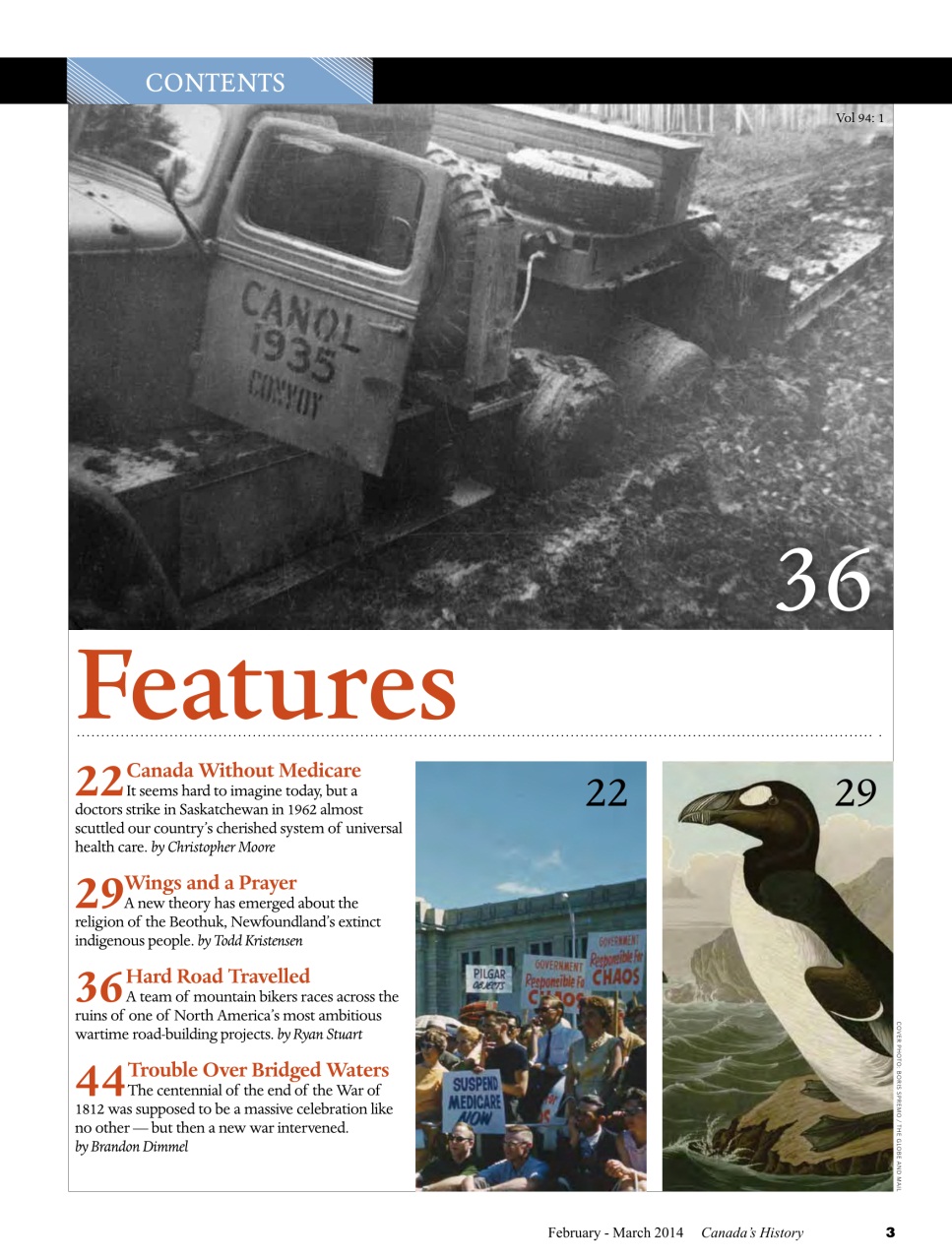 Canada's History Preview Pages