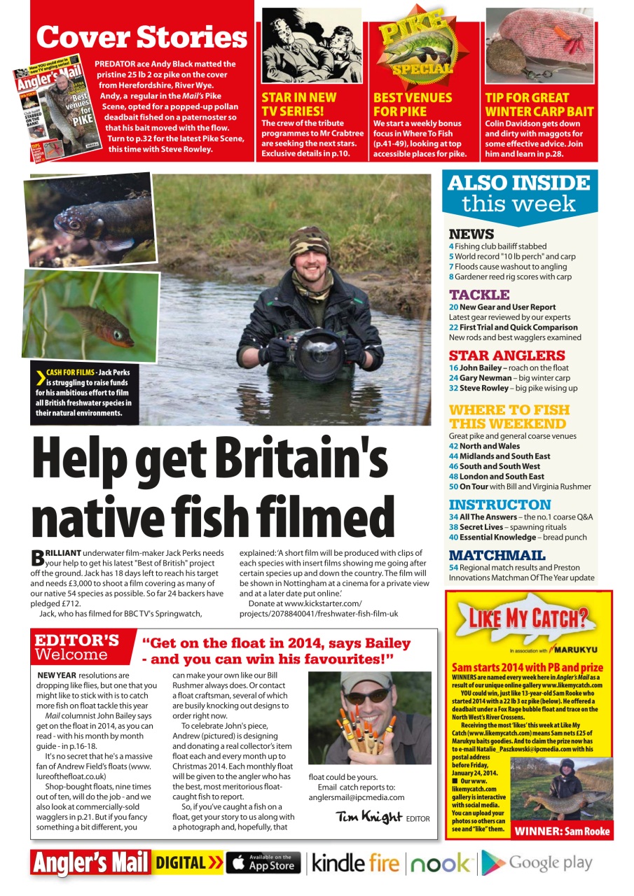 Anglers Mail Preview Pages