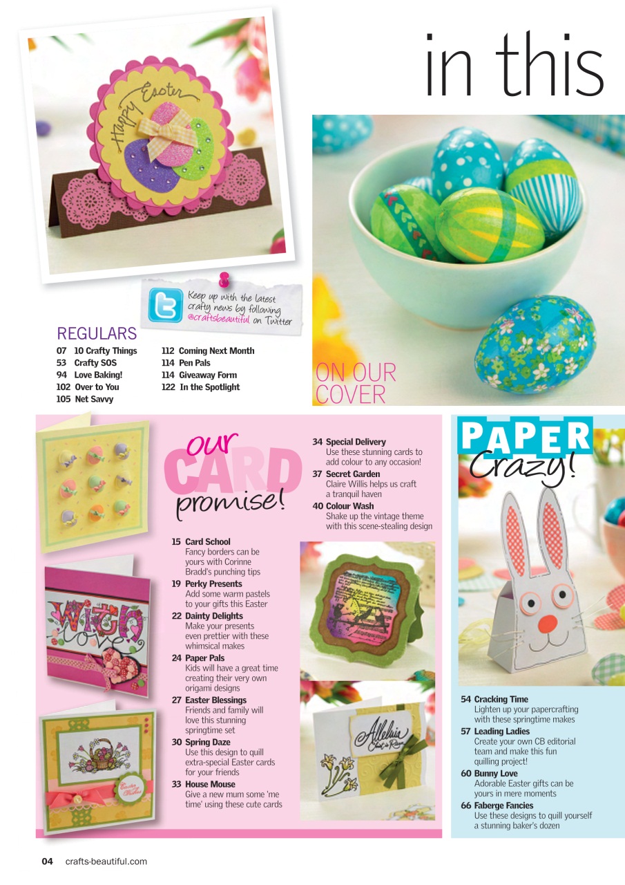 Crafts Beautiful Preview Pages