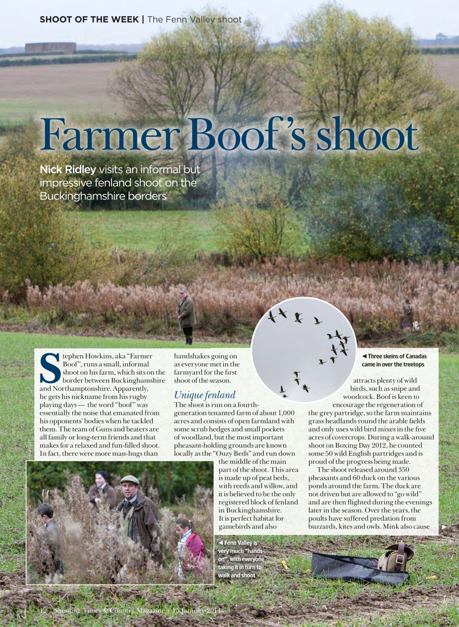 Shooting Times & Country Preview Pages