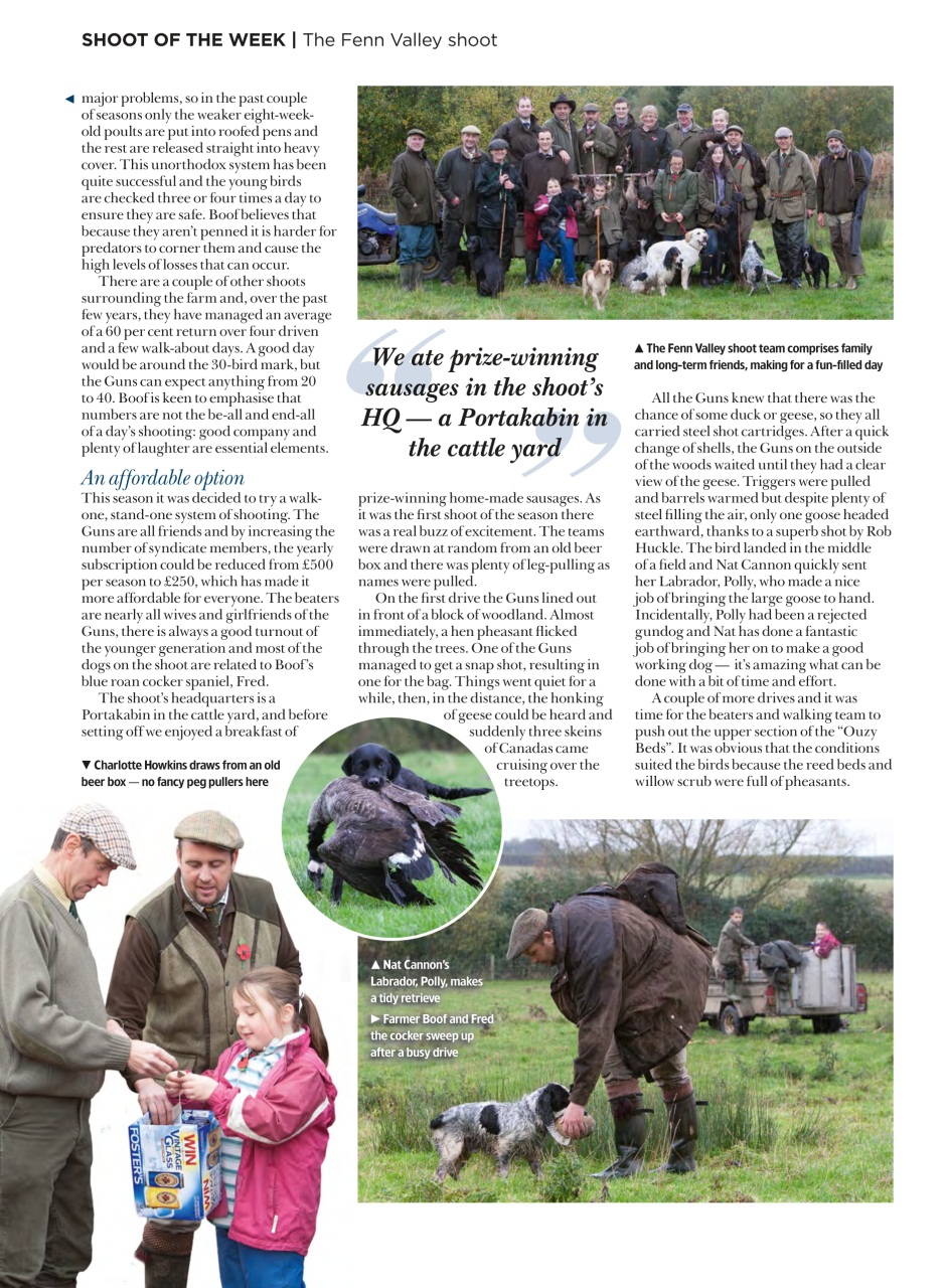 Shooting Times & Country Preview Pages
