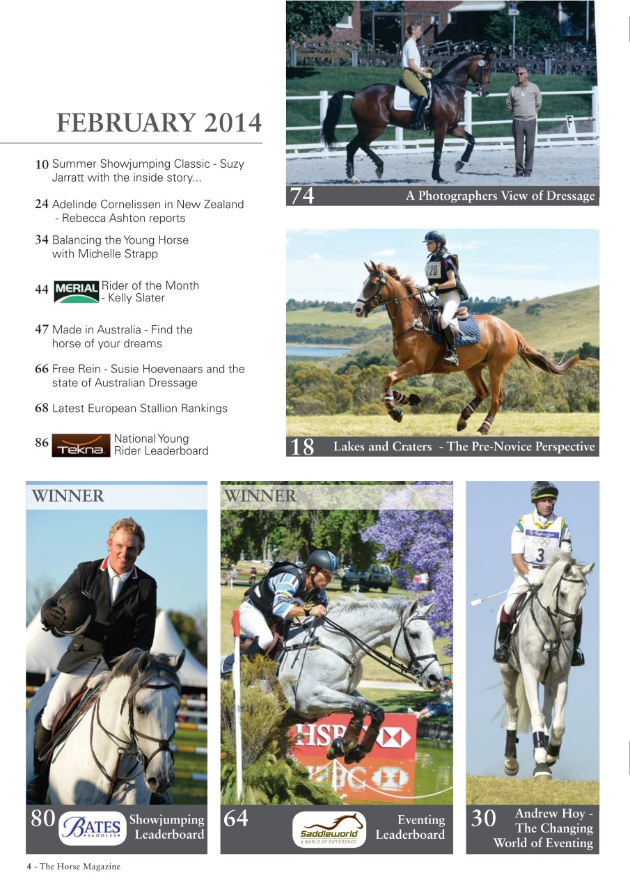 The Horse Magazine Preview Pages