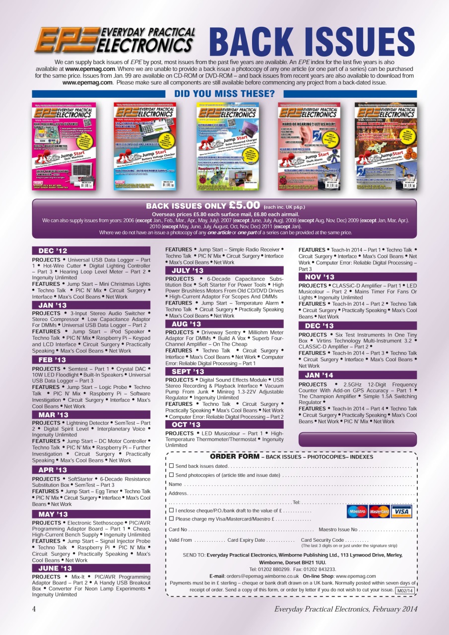 Practical Electronics Preview Pages
