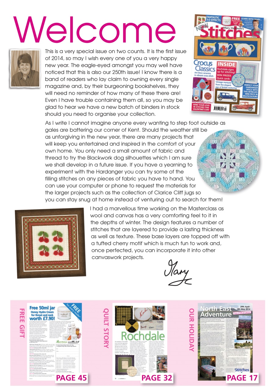 New Stitches Preview Pages