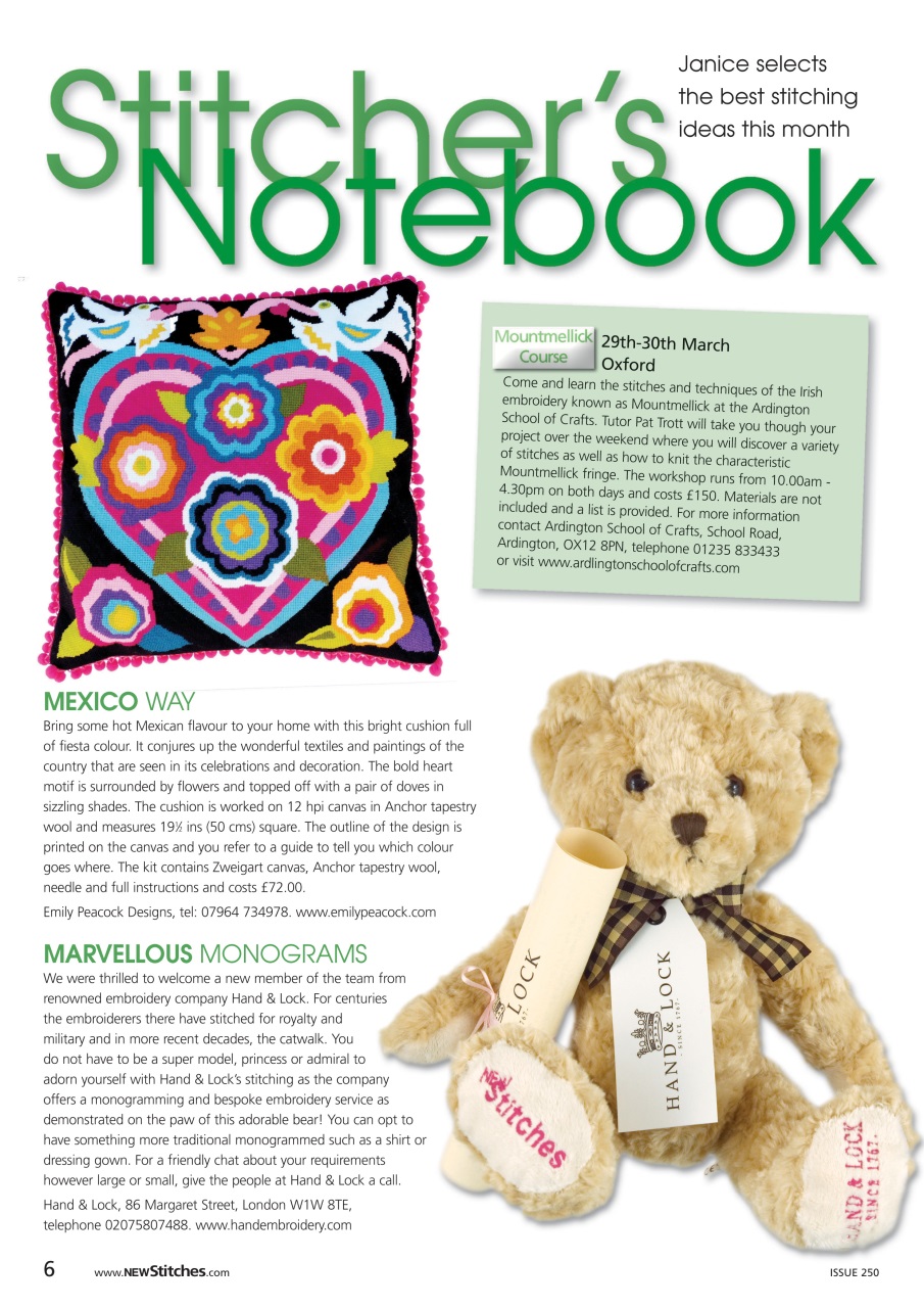 New Stitches Preview Pages