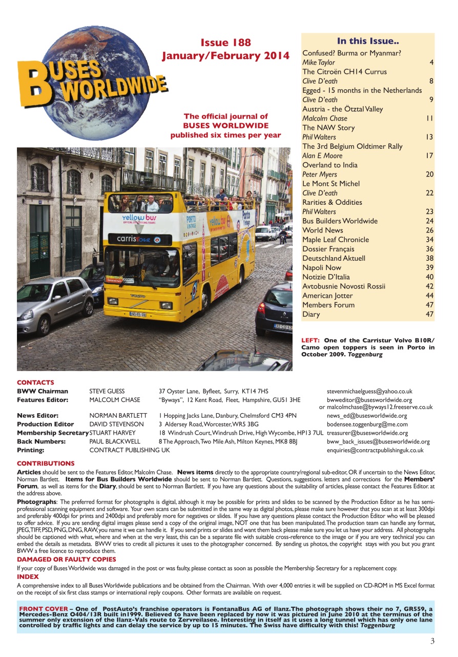 Buses Worldwide Preview Pages
