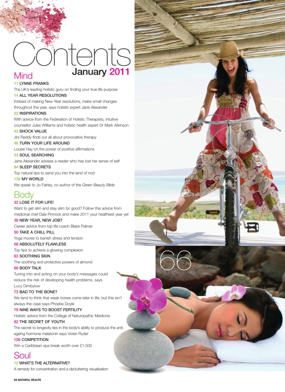 Natural Health Preview Pages