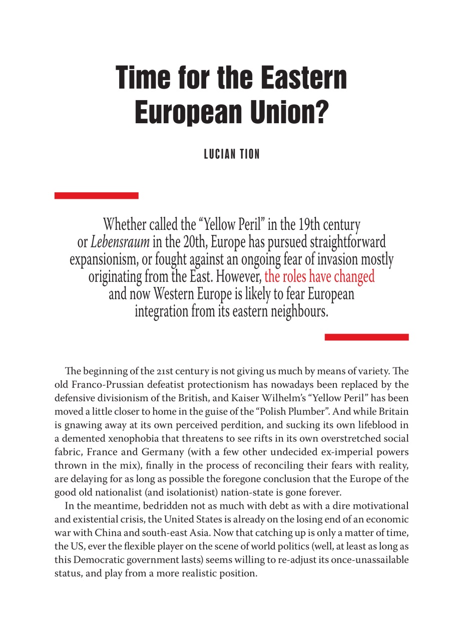 New Eastern Europe Preview Pages