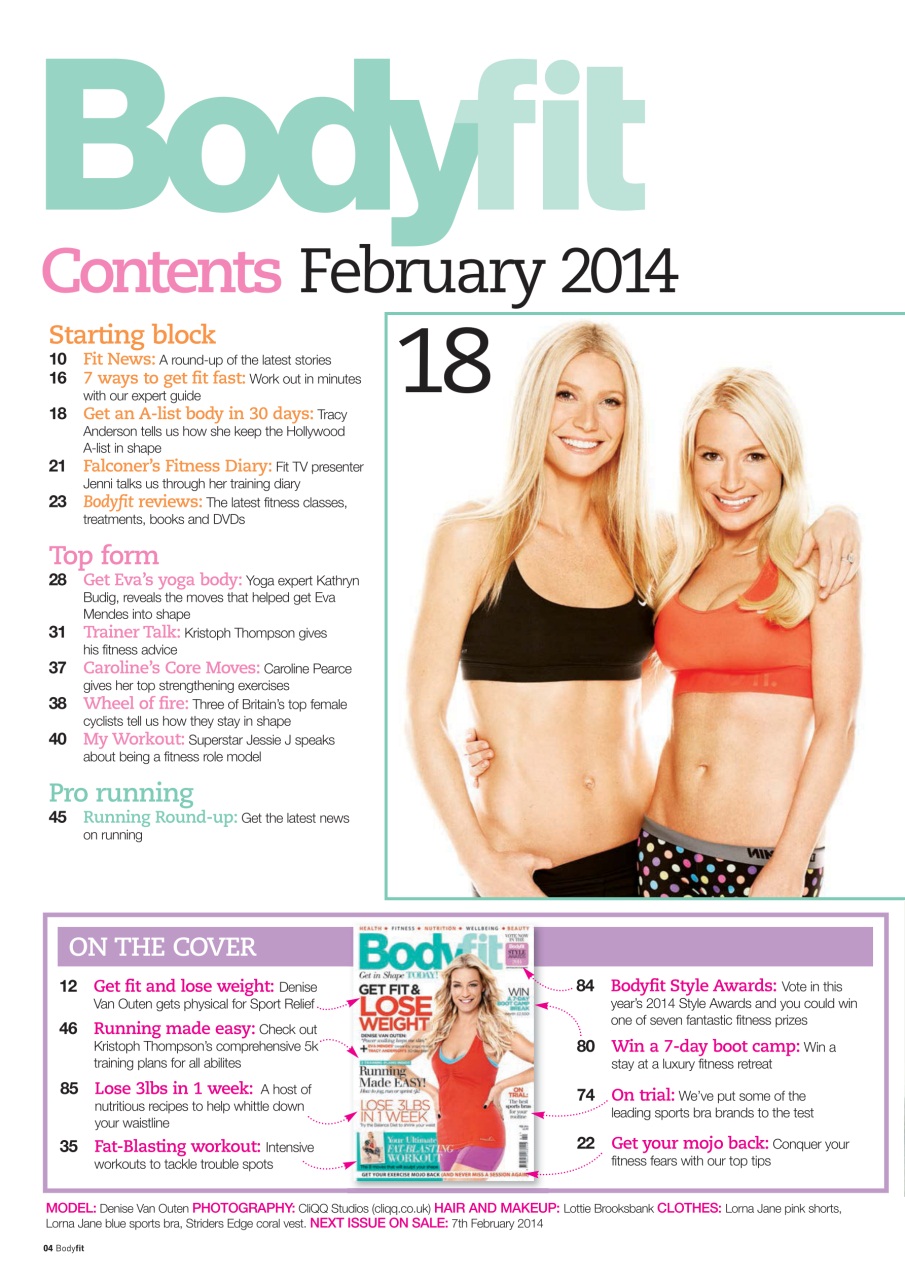 Health & Wellbeing Preview Pages