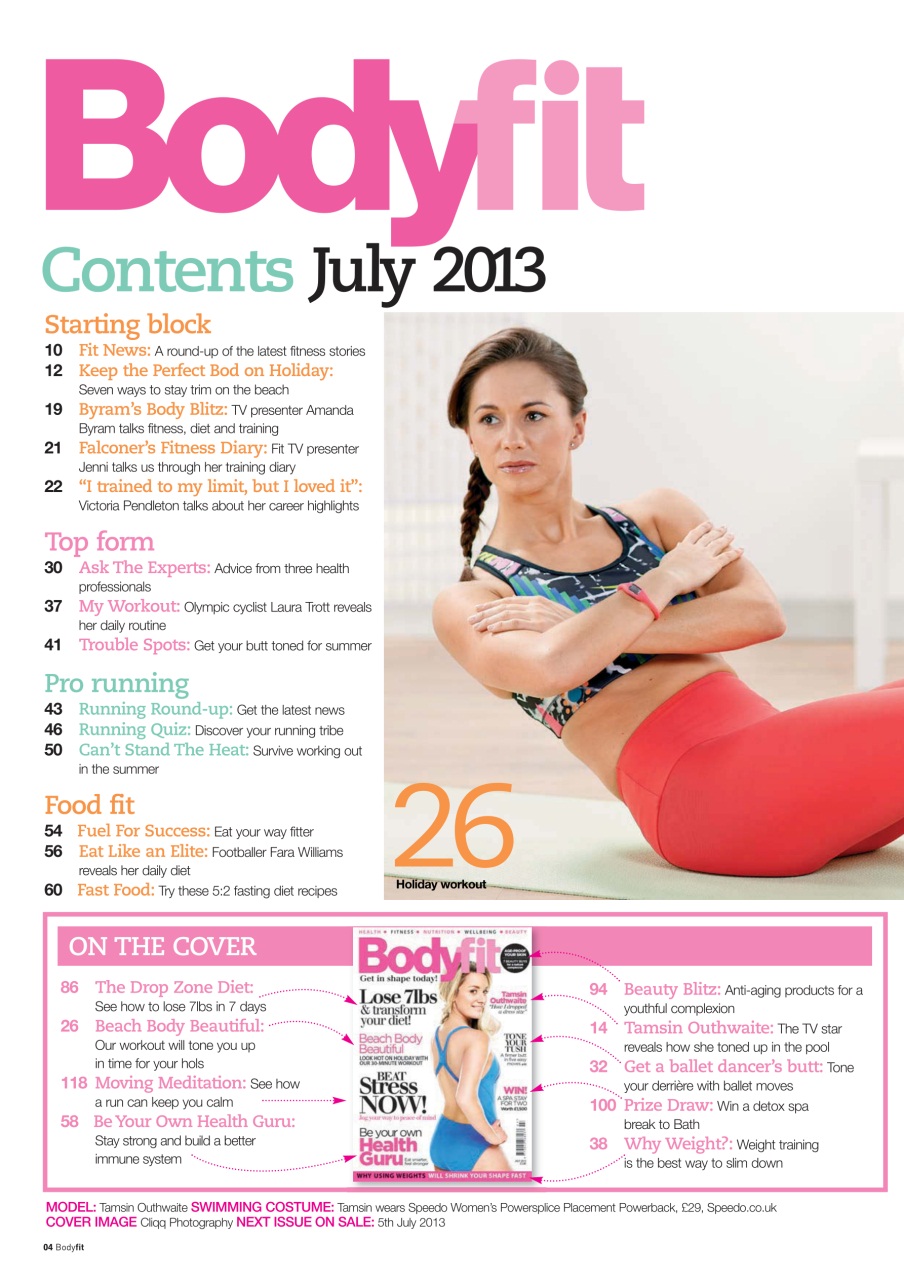 Health & Wellbeing Preview Pages