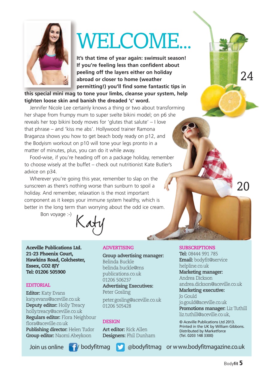 Health & Wellbeing Preview Pages