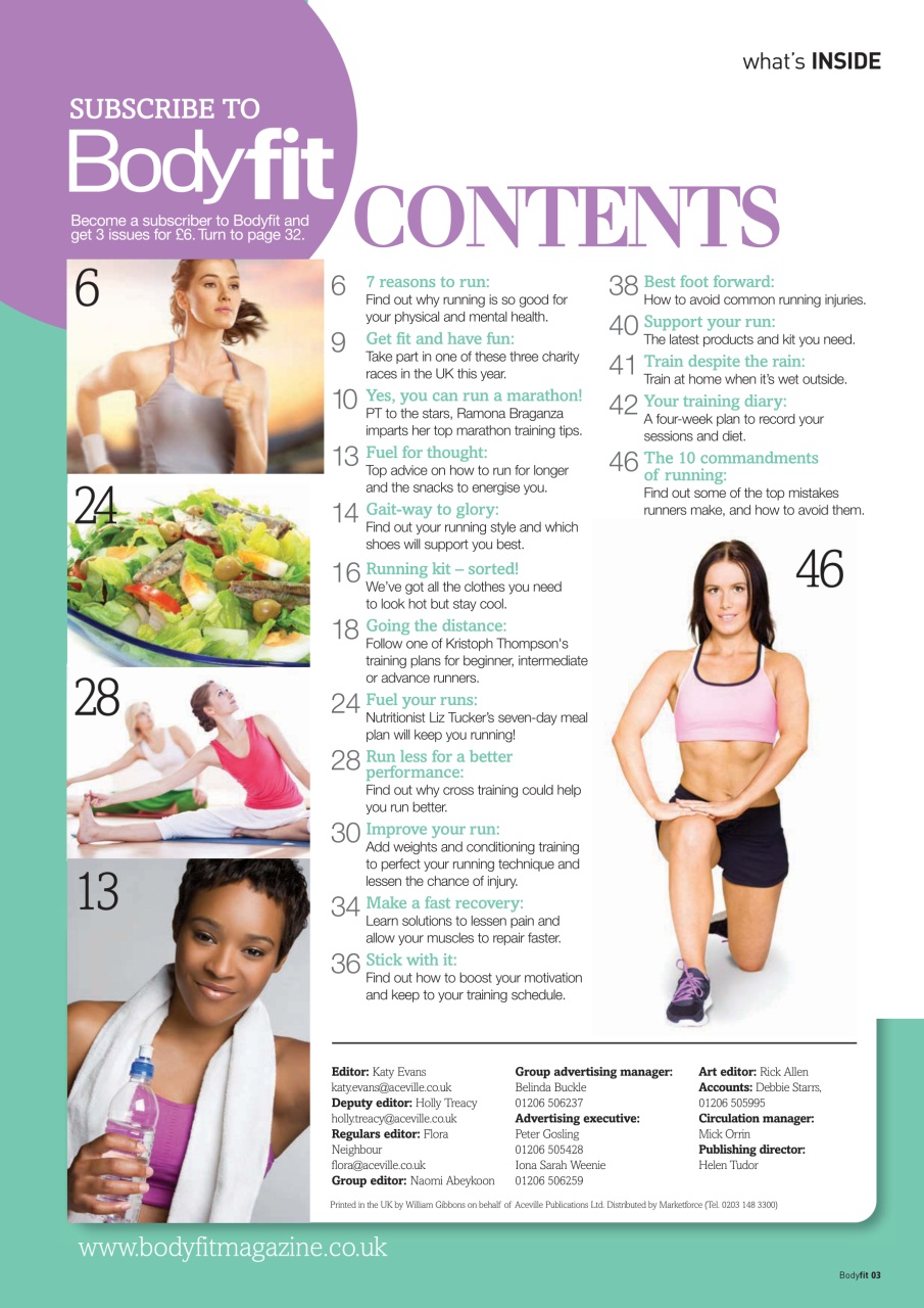 Health & Wellbeing Preview Pages
