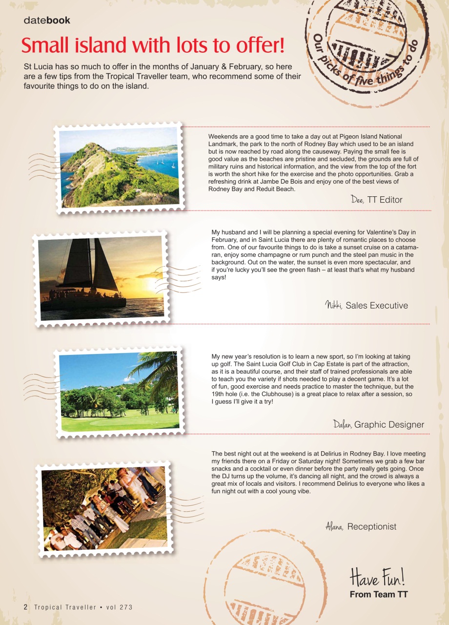 Tropical Traveller Preview Pages