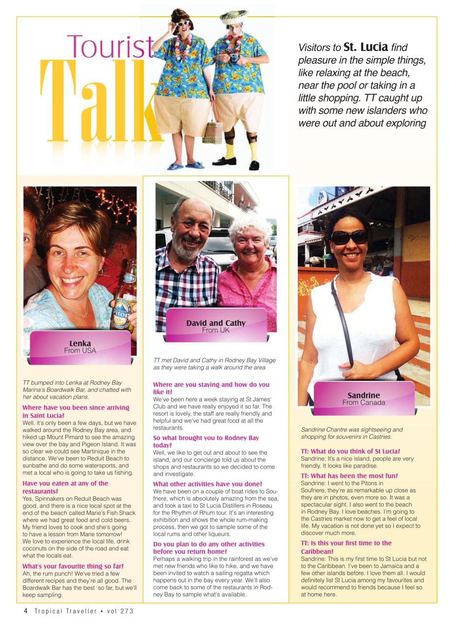 Tropical Traveller Preview Pages