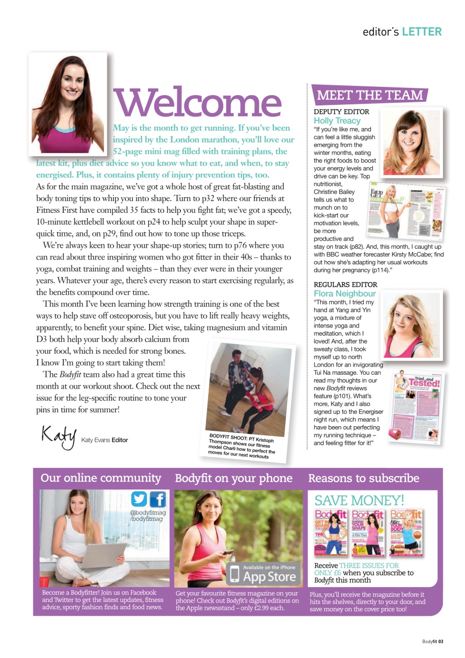 Health & Wellbeing Preview Pages