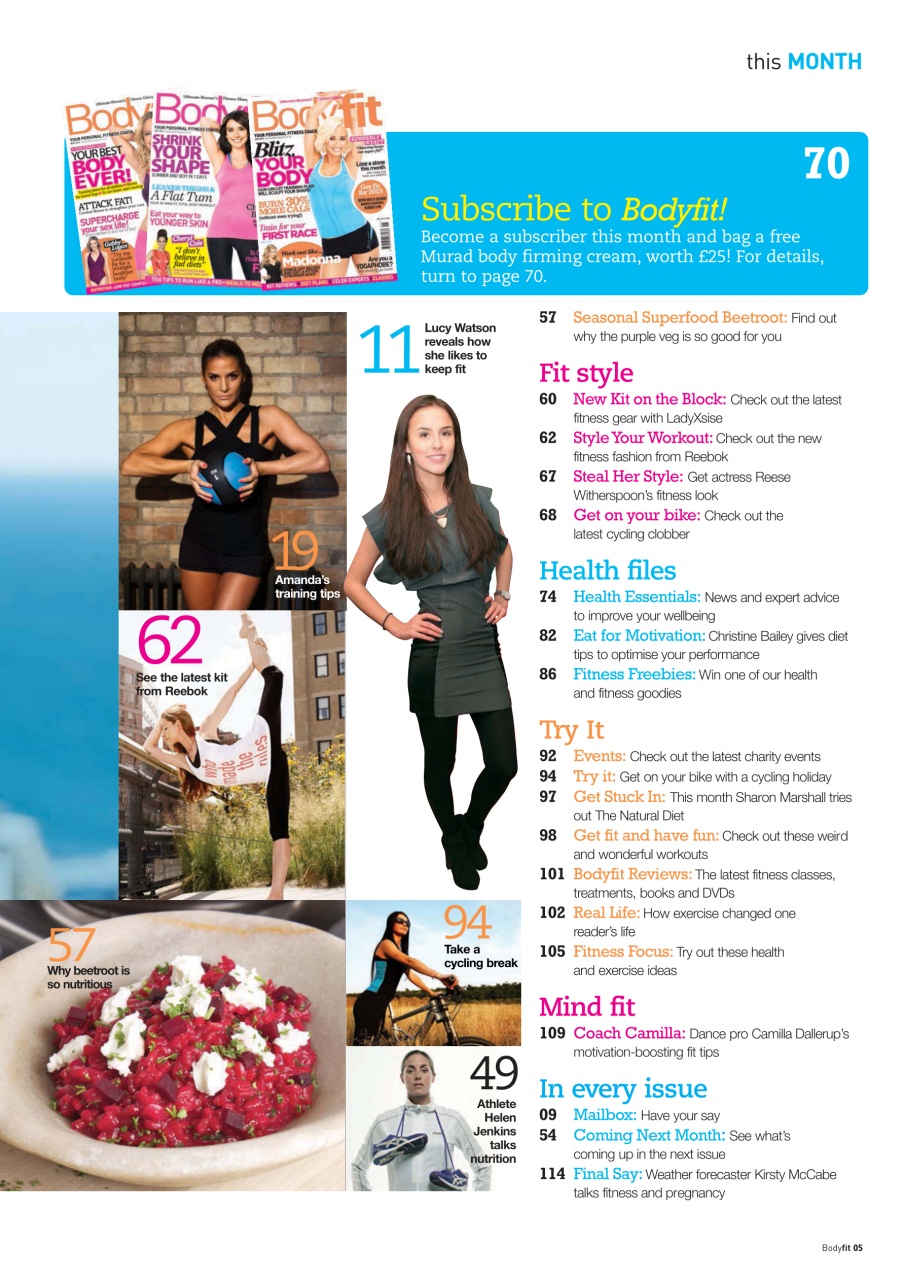 Health & Wellbeing Preview Pages