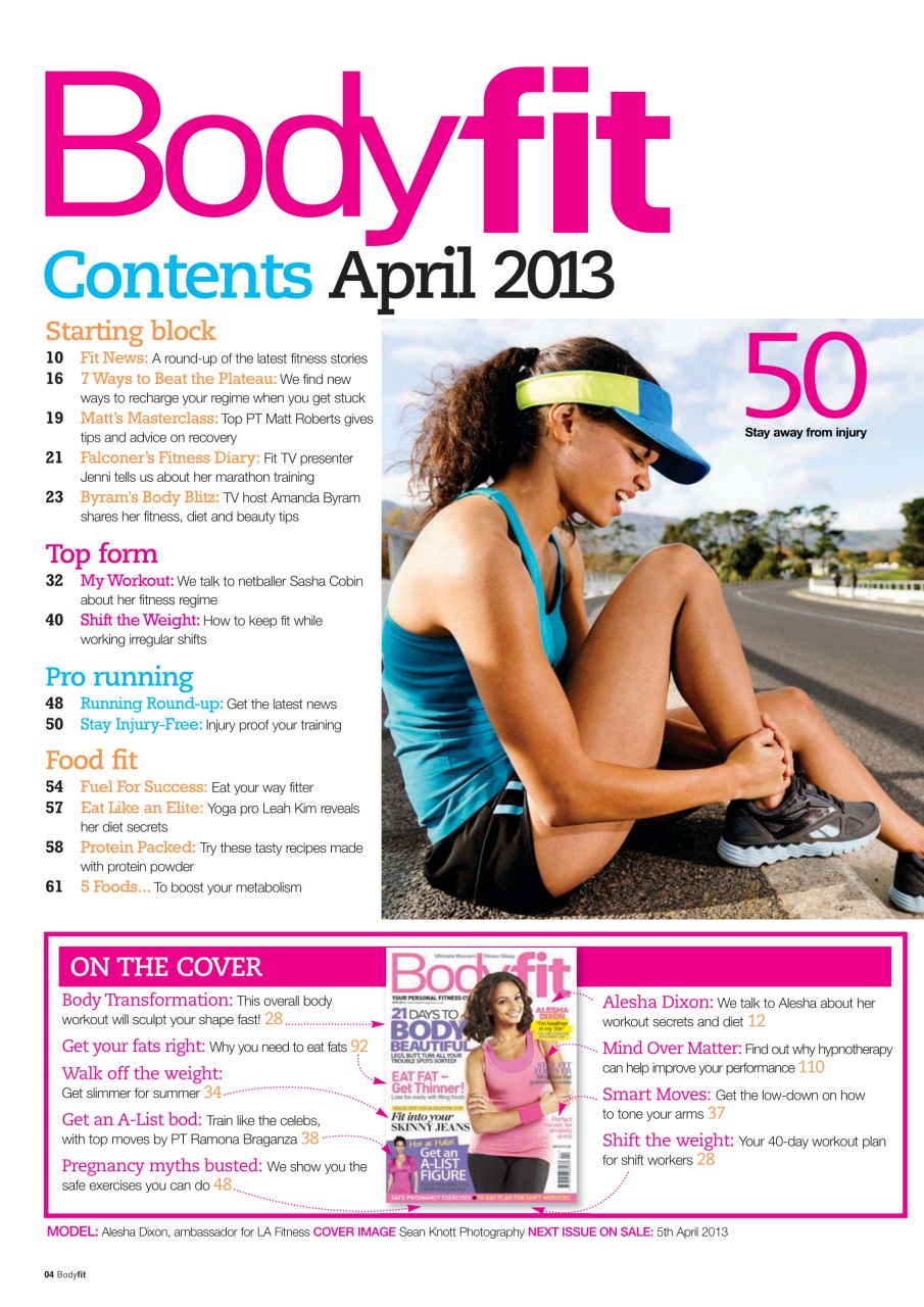 Health & Wellbeing Preview Pages
